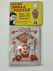 Amazing Skull Puzzle by Nadel & Sons Toy Corp./Vintage item